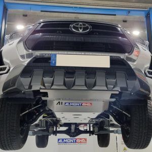 Protector frontal toyota Hilux y AN150.almont4wd