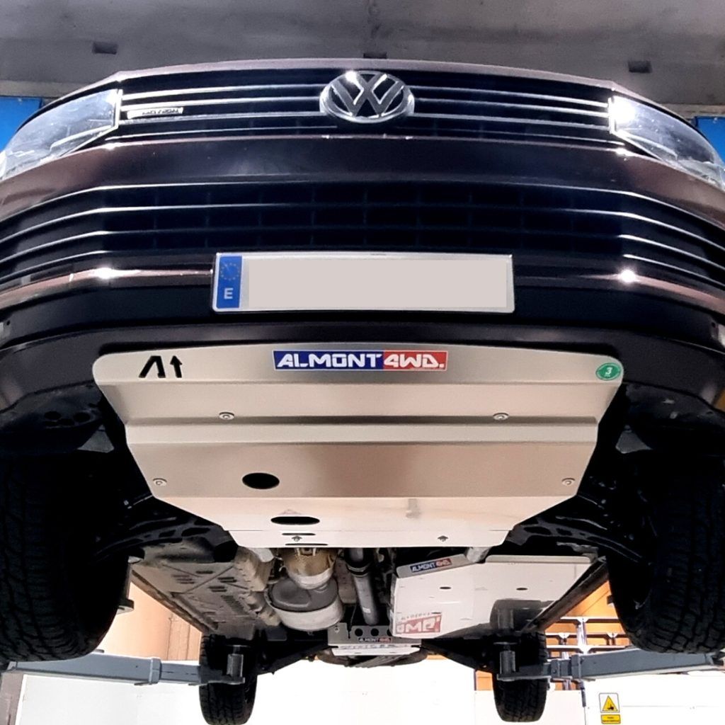 Per VW Multivan T6 2015-2022 Van Protezione Paraurti Acciaio Inox - 12