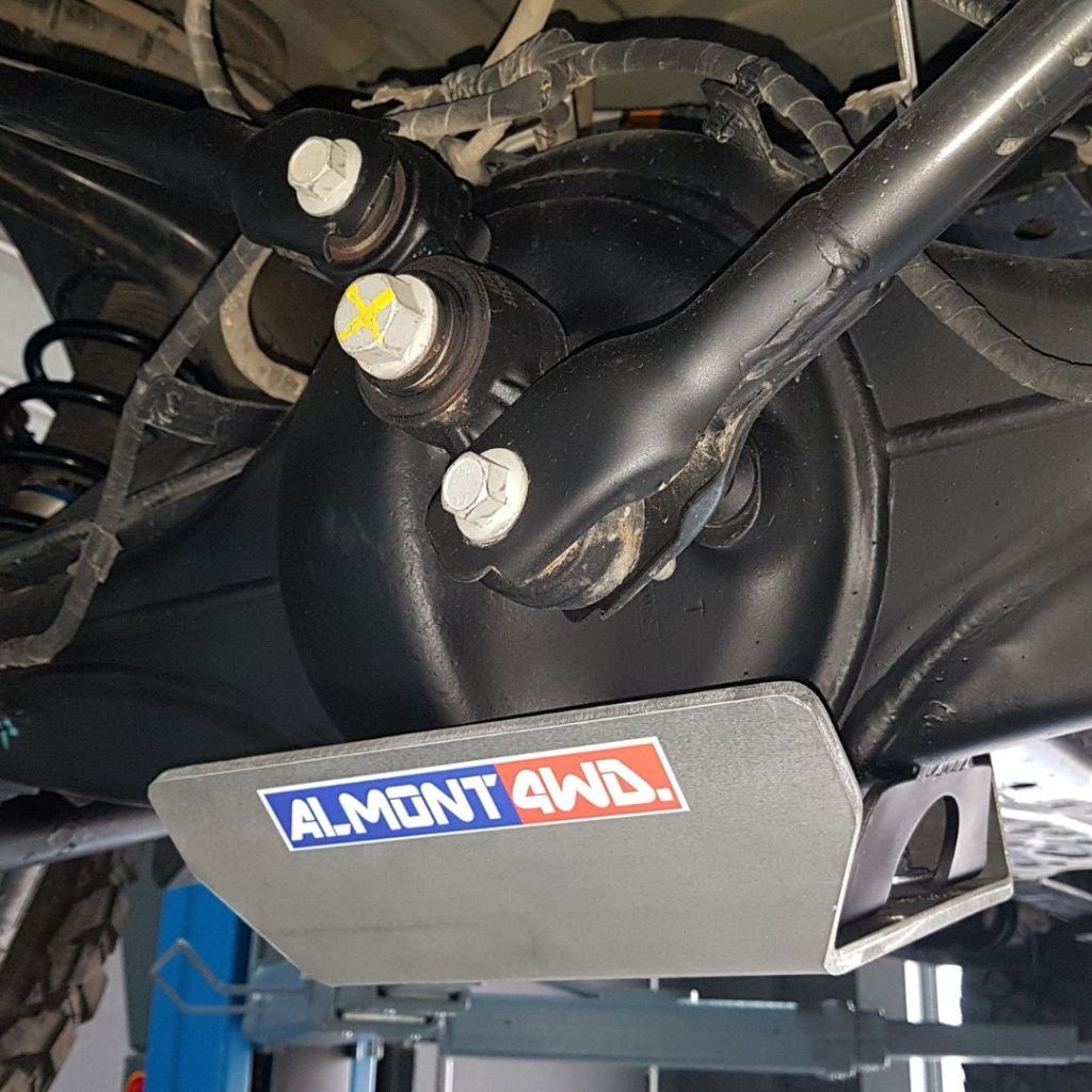 Protección diferencial trasero Ford Ranger Raptor Almont4WD 4x4 Heavy ...